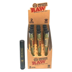 RAW PRESSED BUD WRAP CONE 12PK