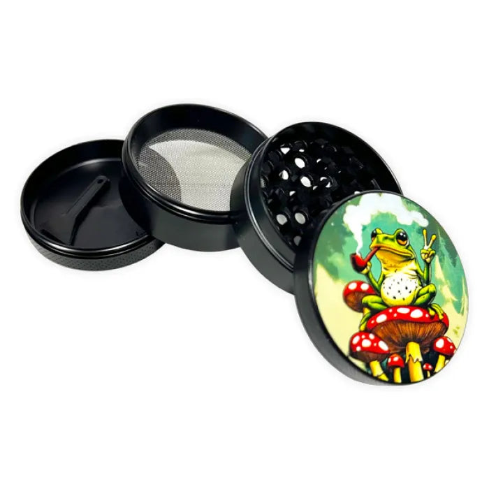 SMOKEZILLA PRINTED METAL GRINDER 25551 - ASSORTED
