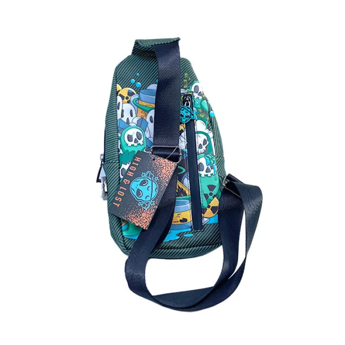 HIGH N LOST SMELL PROOG CROSS BODY BAG