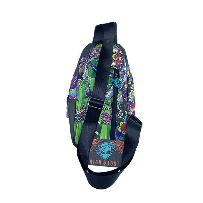 HIGH N LOST SMELL PROOG CROSS BODY BAG