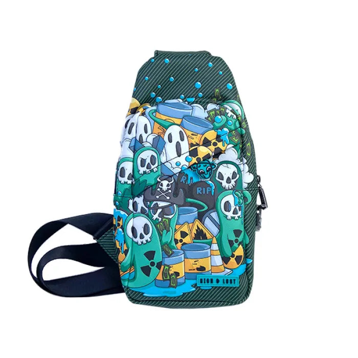 HIGH N LOST SMELL PROOG CROSS BODY BAG