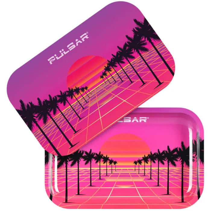 PULSAR METAL TRAY W/3D LID - SUNSET