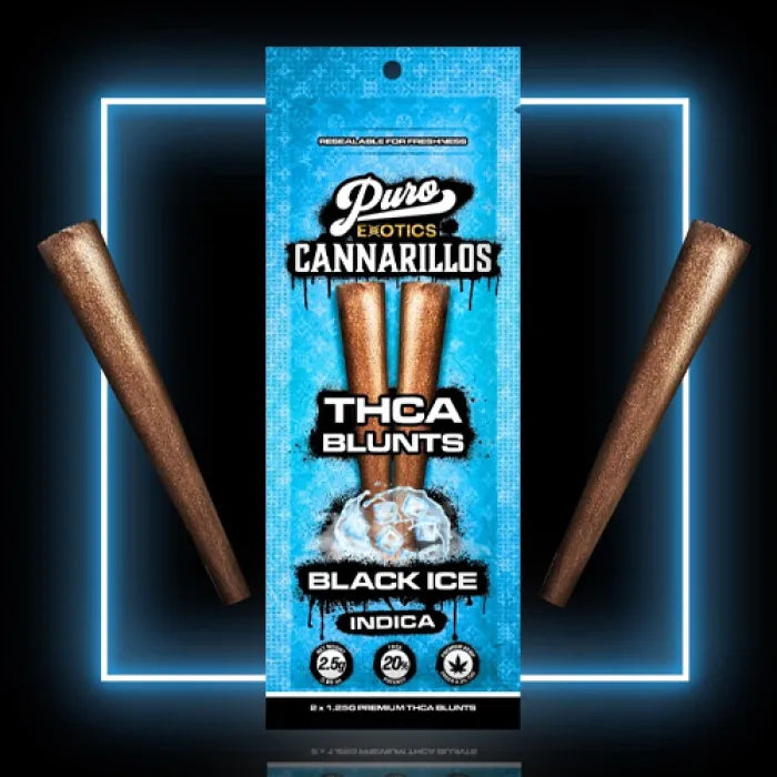 PURO EXOTICS CANNARILLOS THCA BLUNTS 2.5G