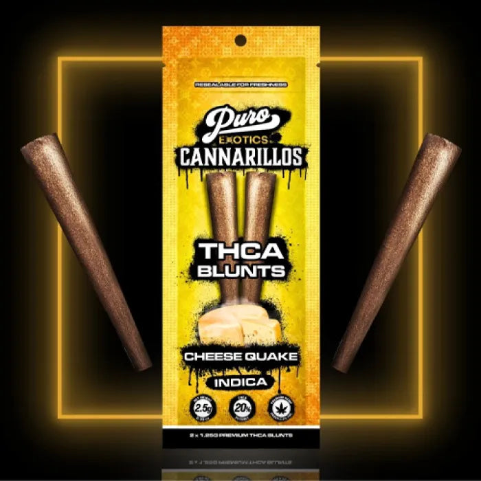 PURO EXOTICS CANNARILLOS THCA BLUNTS 2.5G