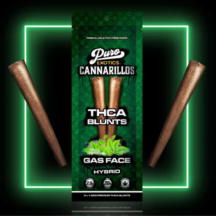 PURO EXOTICS CANNARILLOS THCA BLUNTS 2.5G