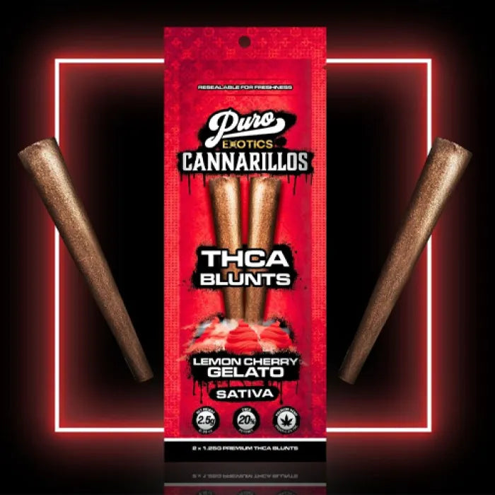 PURO EXOTICS CANNARILLOS THCA BLUNTS 2.5G