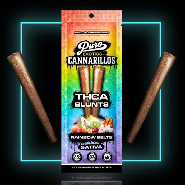 PURO EXOTICS CANNARILLOS THCA BLUNTS 2.5G