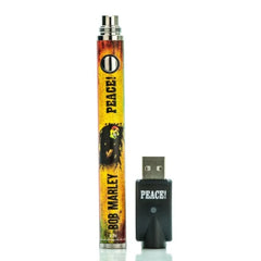 PEACE BOB MARLEY 1100MAH TWIST PEN WITH USB - RASTA