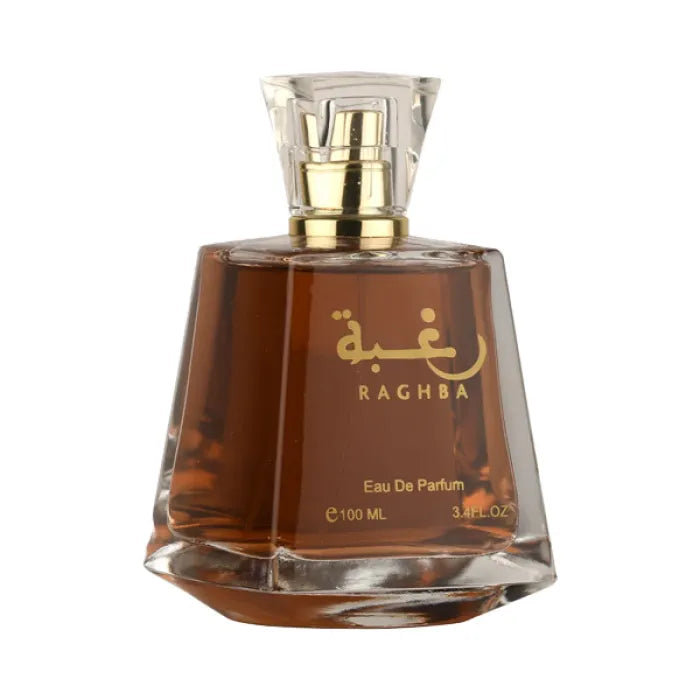 LATTAFA RAGHBA PARFUM SPRAY UNISEX 100ML 3.4OZ+1.7 OZ
