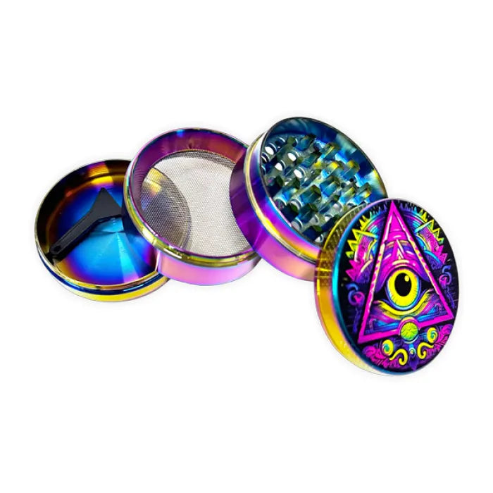 SMOKEZILLA RAINBOW METAL GRINDER 25552 - ASSORTED