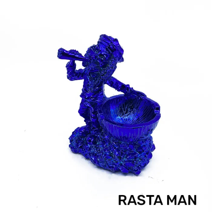 RASTA ASHTRAY CHROME SMALL ASSORTED COLOR