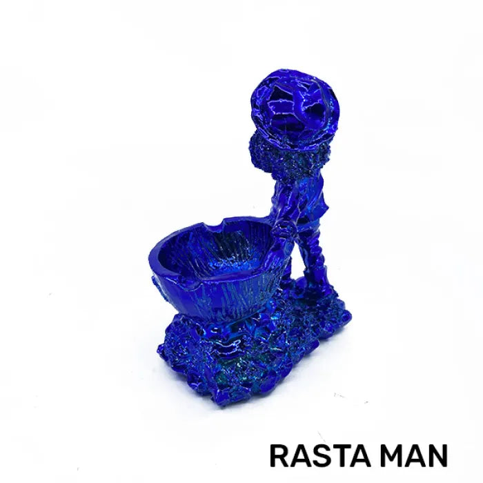 RASTA ASHTRAY CHROME SMALL ASSORTED COLOR