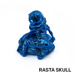 RASTA ASHTRAY CHROME SMALL ASSORTED COLOR