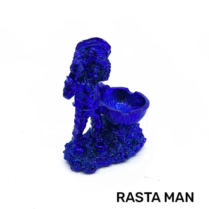 RASTA ASHTRAY CHROME SMALL ASSORTED COLOR