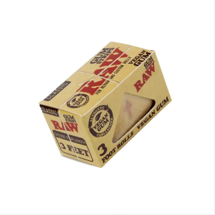 RAW GUM STRIPS CLASSIC VEGA GUM UNBLEACHED VEGAN