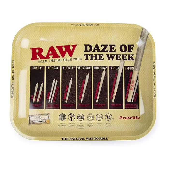 RAW ROLLING TRAY LARGE