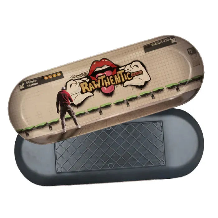 RAW SKATE METAL TRAY - GRAFFITI 2