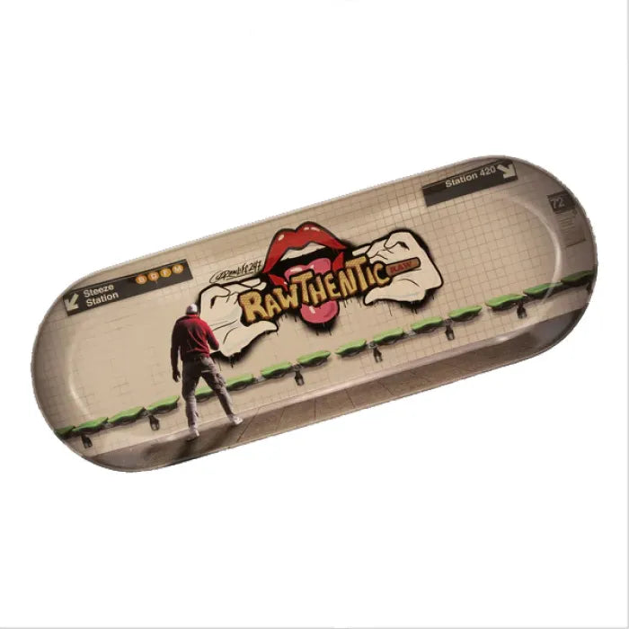 RAW SKATE METAL TRAY - GRAFFITI 2