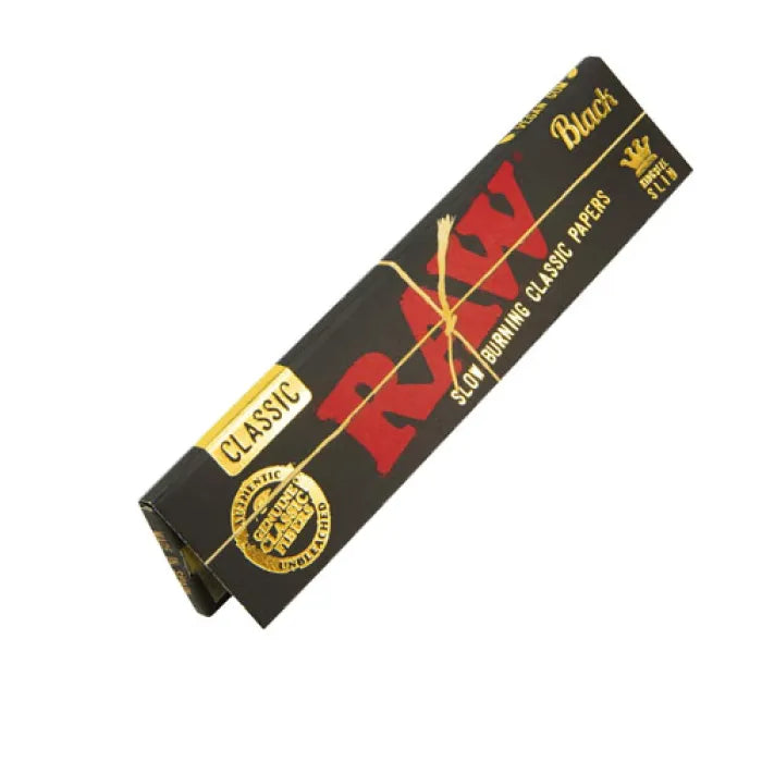 RAW BLACK CONNOISSEUR KING SIZE SLIM