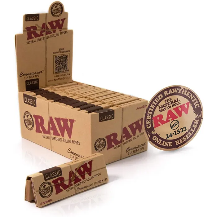 RAW CLASSIC CONNOISSEUR SINGLE WIDE