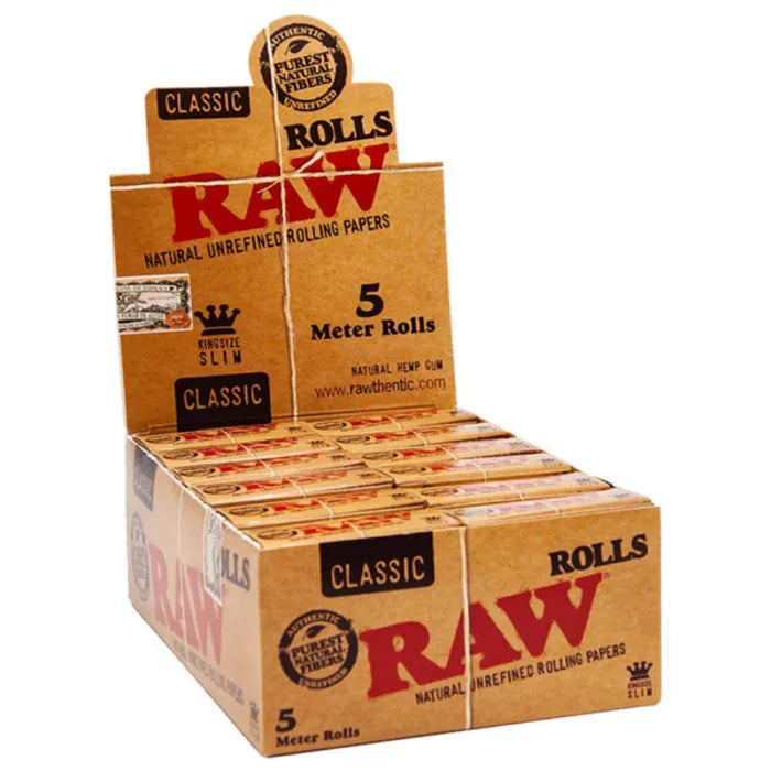 RAW CLASSIC ROLLS KING SIZE 5 METER