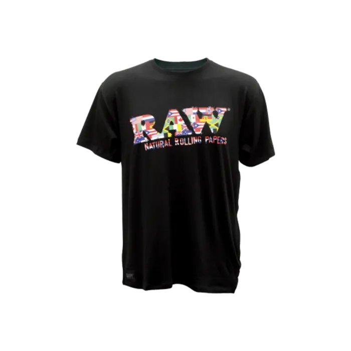 RAW COTTON BLACK SHIRT INTERNATIONAL