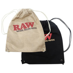 RAW DRAWSTRING BAG