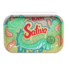 RAW ROLLING TRAY SATIVA - SMALL