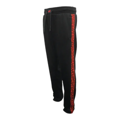 RAW SWEATPANTS W/ RED LOGO