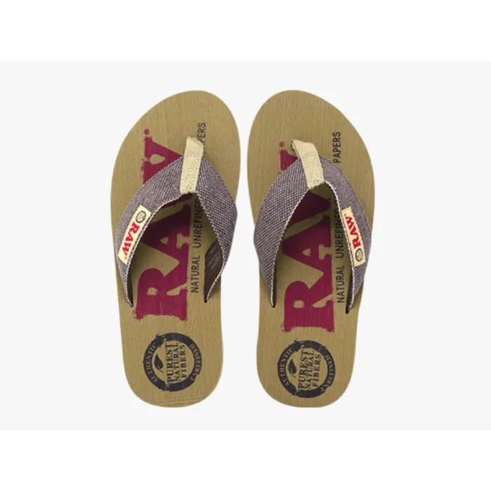 RAW THONG SANDAL SIZE 8-13