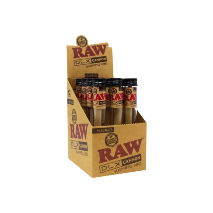 RAW X LUXE GLASS TIPS HAND ROLLED