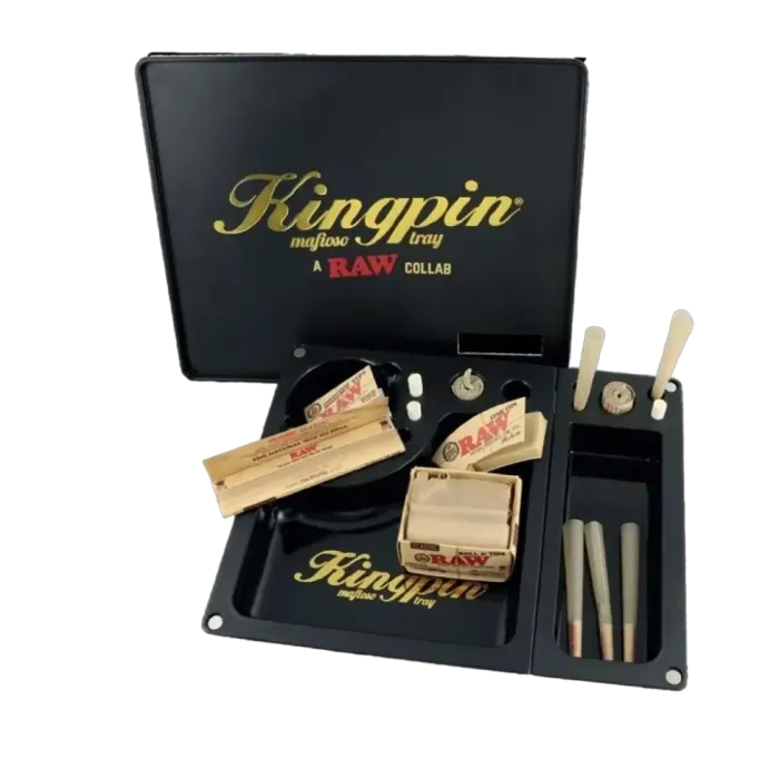 RAW X KINGPIN MAFIOSO ROLLING TRAY
