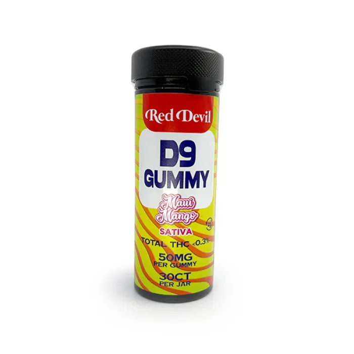 RED DEVIL D9 GUMMIES 50MG BOTTLE 30CT