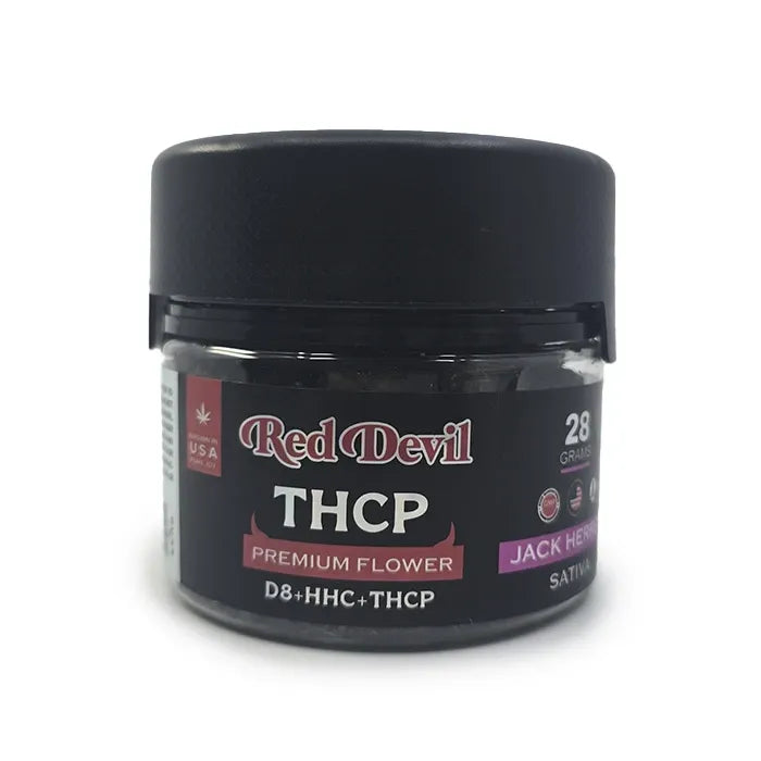 RED DEVIL FLOWERS D8 HHC THCP 28G
