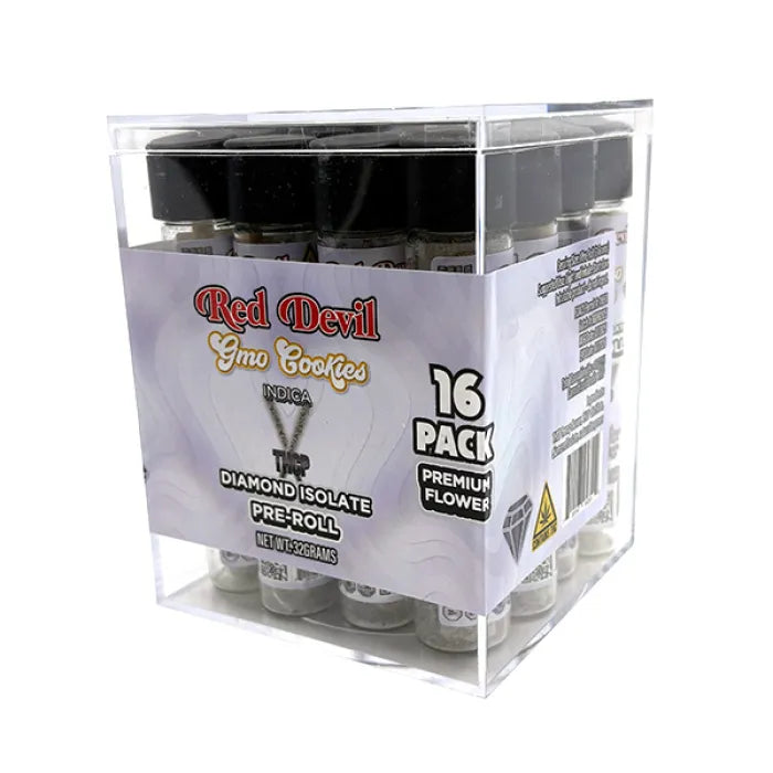 RED DEVIL THCP DIAMOND ISOLATE PREROLLS 2G 16CT
