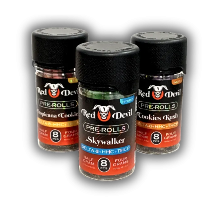 RED DEVIL PRE-ROLLS D8 4G 8PC