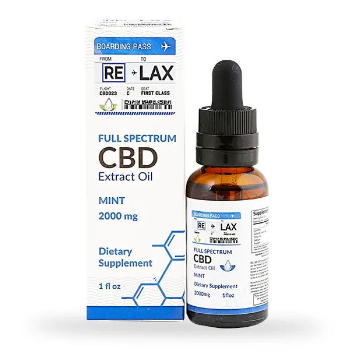 RELAX CBD TINCTURE 2000MG