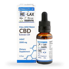 RELAX CBD TINCTURE 2000MG