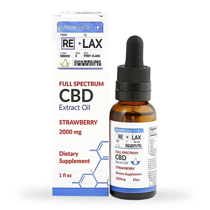 RELAX CBD TINCTURE 2000MG