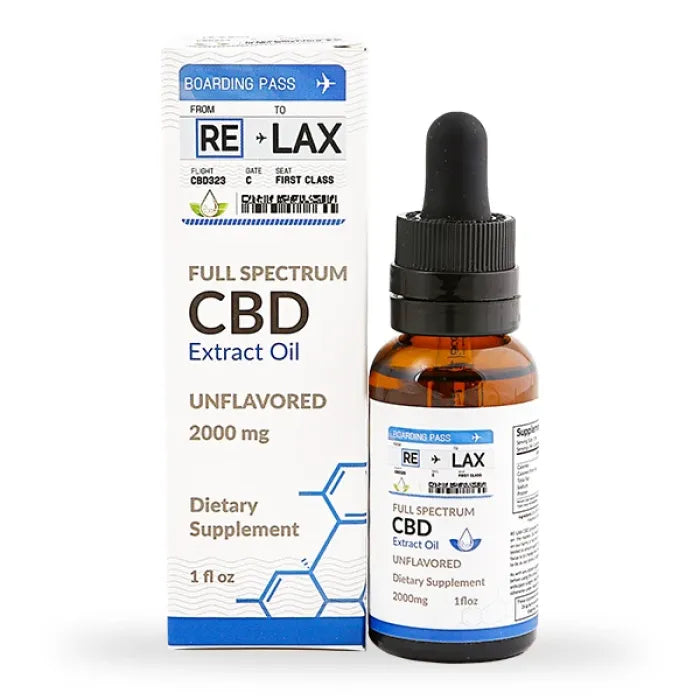 RELAX CBD TINCTURE 2000MG