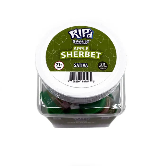 RIPD SMALLZ THCA FLOWERS 1G 20CT