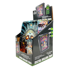 SMOKEZILLA METAL ROLLING TRAY 25482 6CT - ASSORTED