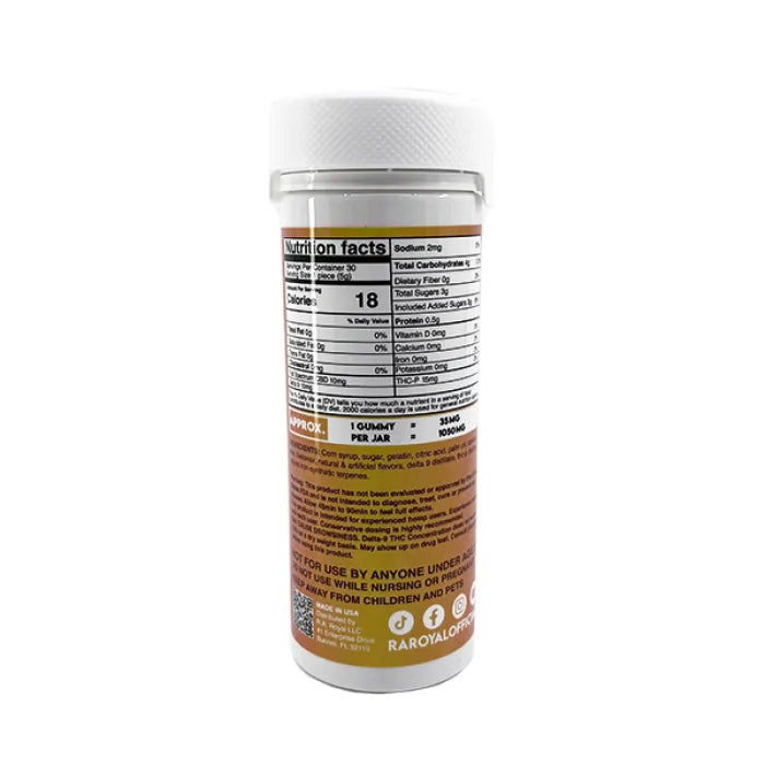 RA ROYAL GUMMIES D9-THCP 35MG PER PC 30CT