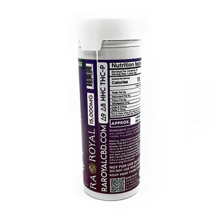 RA ROYAL GUMMIES THC BLEND 500MG PER PC