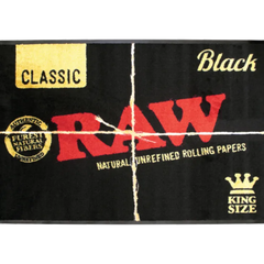 RAW BLACK FLOOR MAT