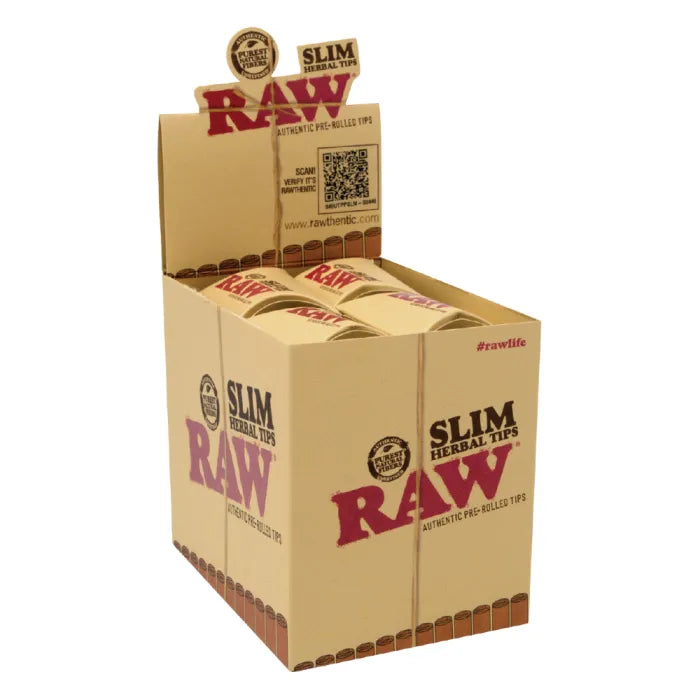 RAW PRE-ROLLED TIPS SLIM