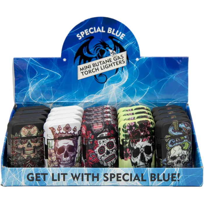 SB SKULLS & ROSES LIGHTER LT114M