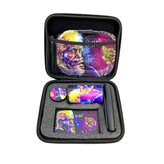 SMOKING SET BAG W/ DIGITAL SCALE - ASSORTED DESIGN