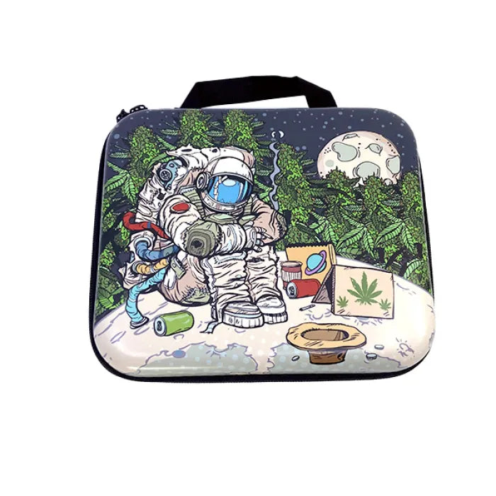 SMOKING SET BAG W/ DIGITAL SCALE - ASSORTED DESIGN