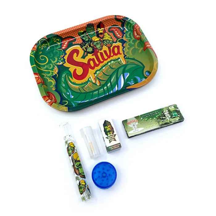 TRIPPY GOAT SMOKING SET249 TRAY